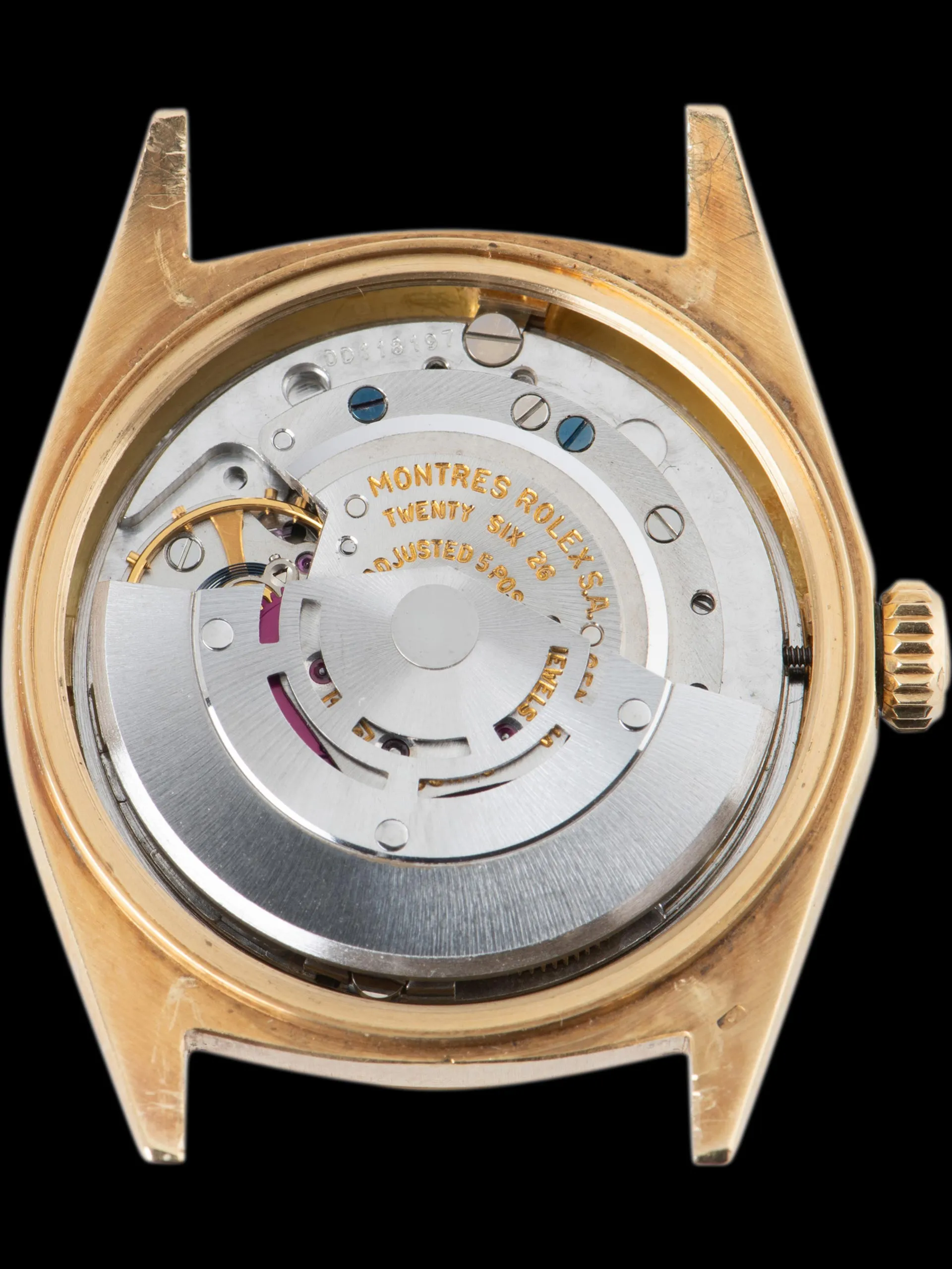1969 Rolex Day-Date 18K YG (Ref. 1803) Non-Luminous "Doorstop" Dial
