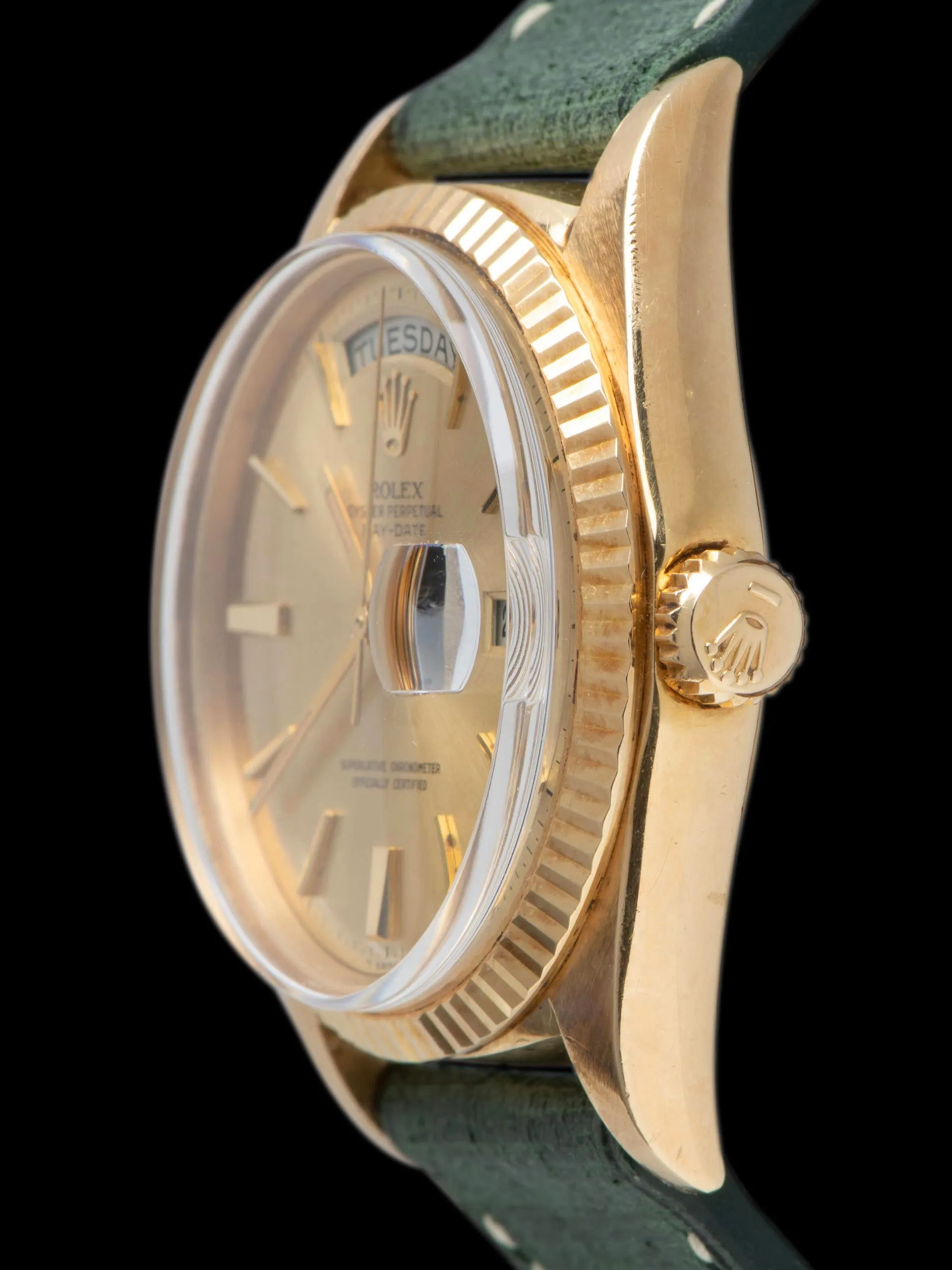 1969 Rolex Day-Date 18K YG (Ref. 1803) Non-Luminous "Doorstop" Dial
