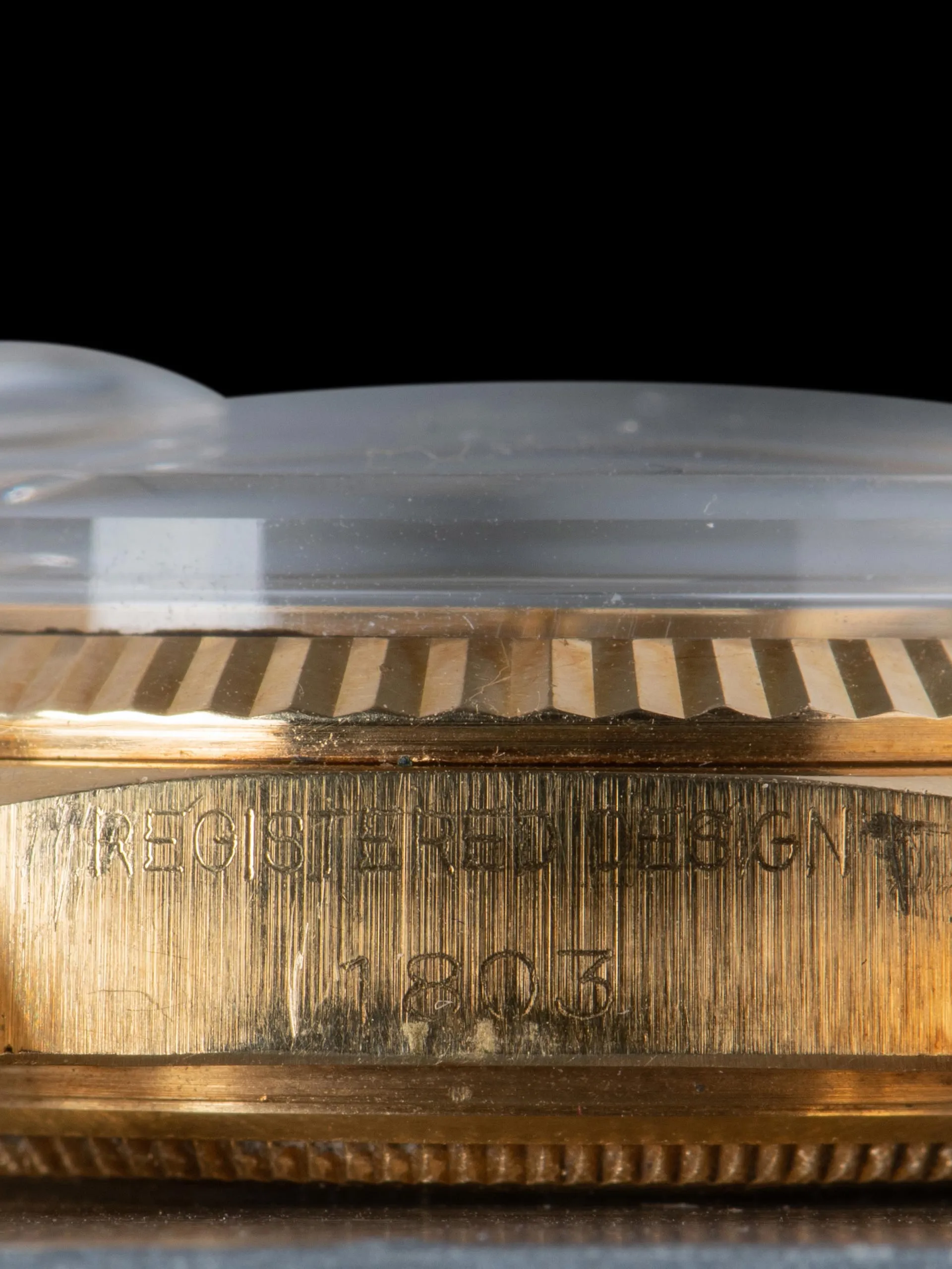 1969 Rolex Day-Date 18K YG (Ref. 1803) Non-Luminous "Doorstop" Dial