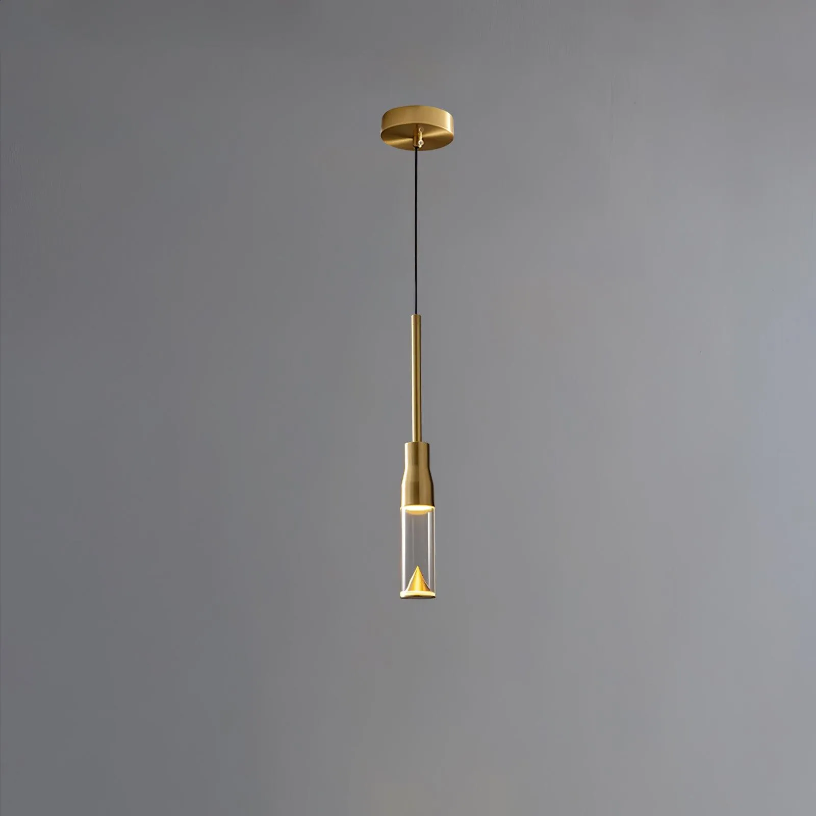 Acrylic Hat Plate Pendant Light