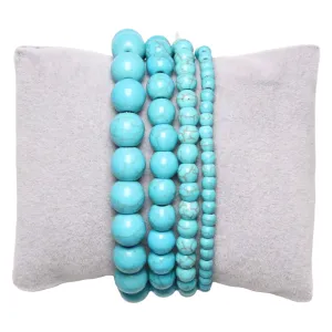 Bracelet Howlite Turquoise A