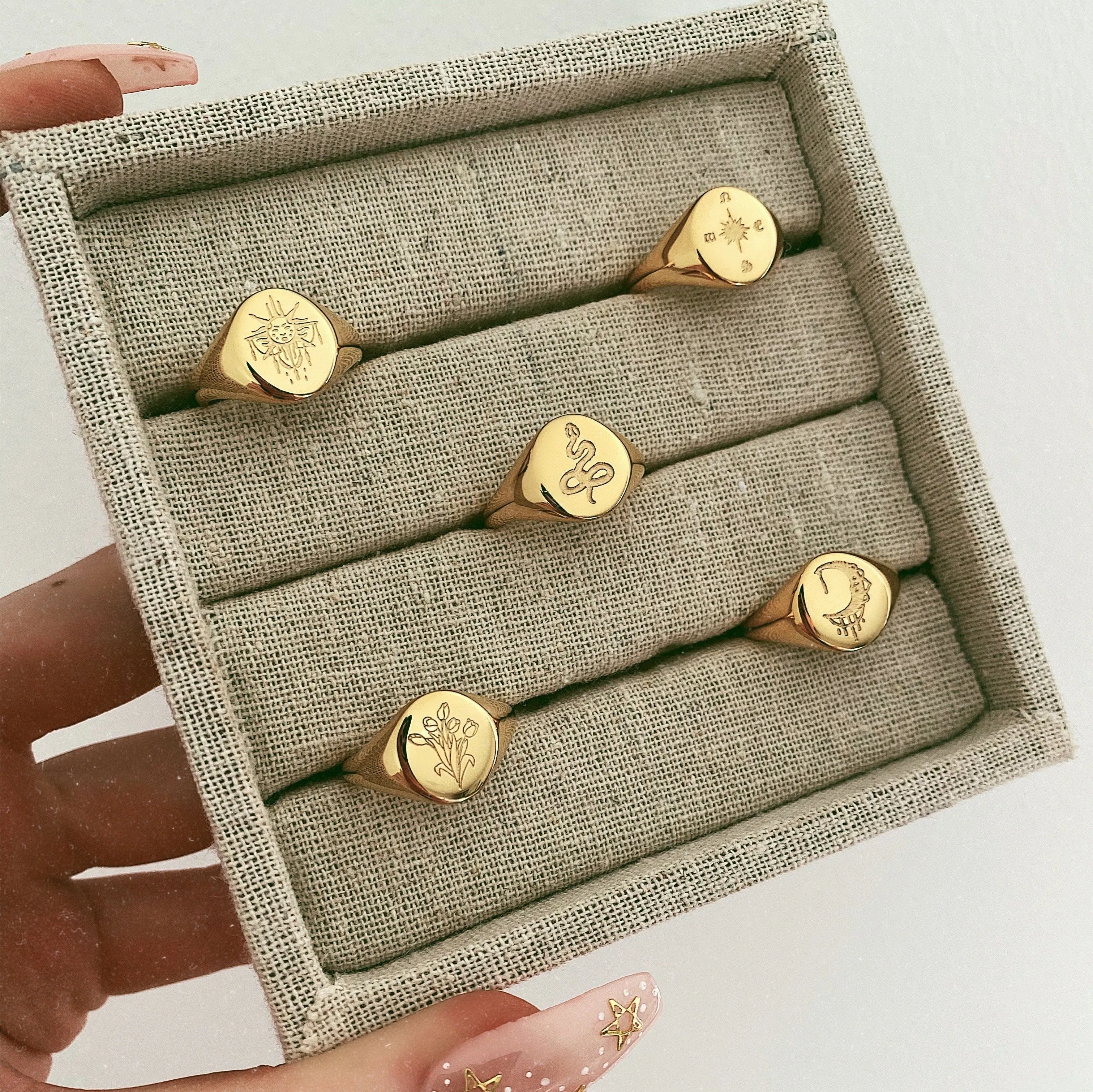 Follow Your Heart Signet Ring