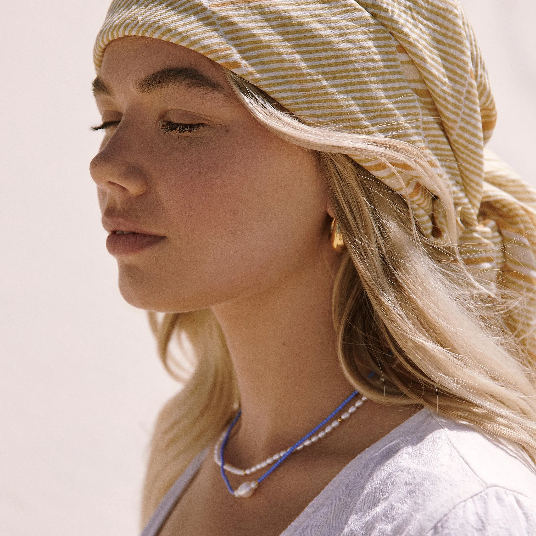 Gia Necklace - Blue