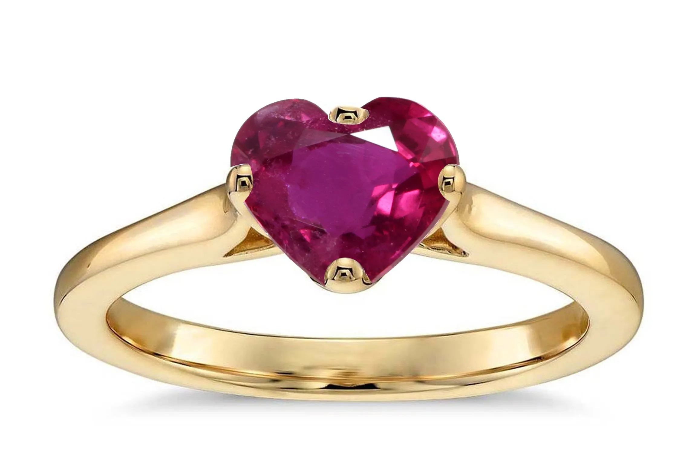 Heart Shape Ruby 0.95ct