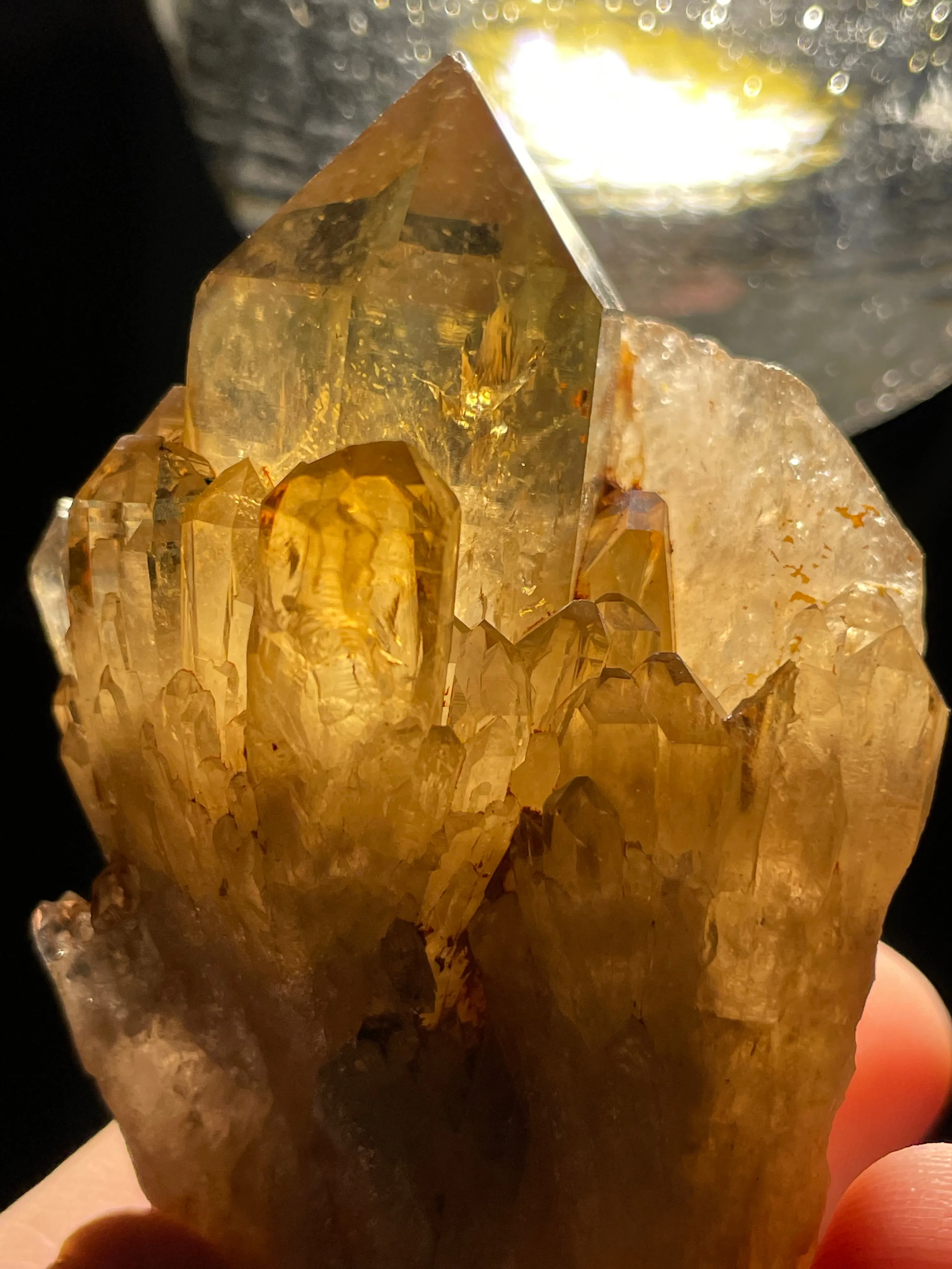 Kundalini Citrine Quartz Wholesale Flat 25 pieces, Congo Citrine, Natural Citrine from Lwena, Katanga, Democratic Republic of Congo.