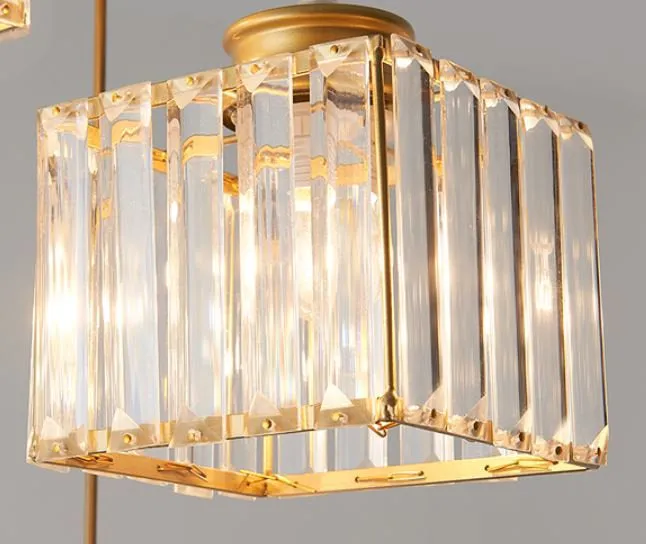 LED Gold Black Pendant