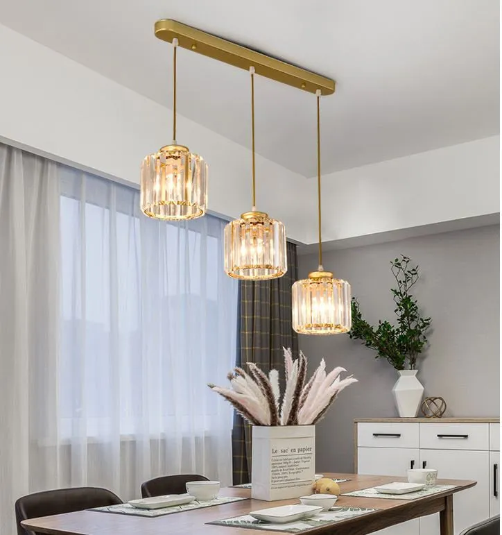 LED Gold Black Pendant