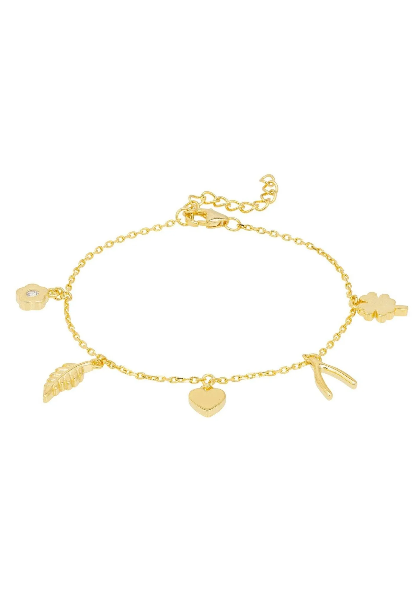 Lucky Charms Bracelet Gold