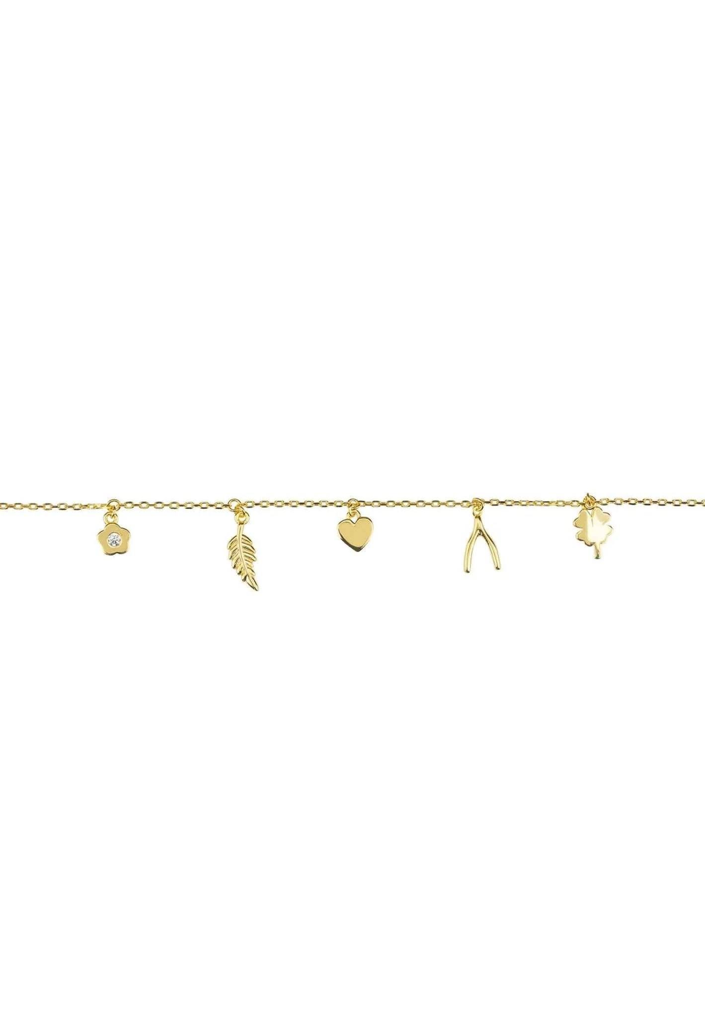 Lucky Charms Bracelet Gold