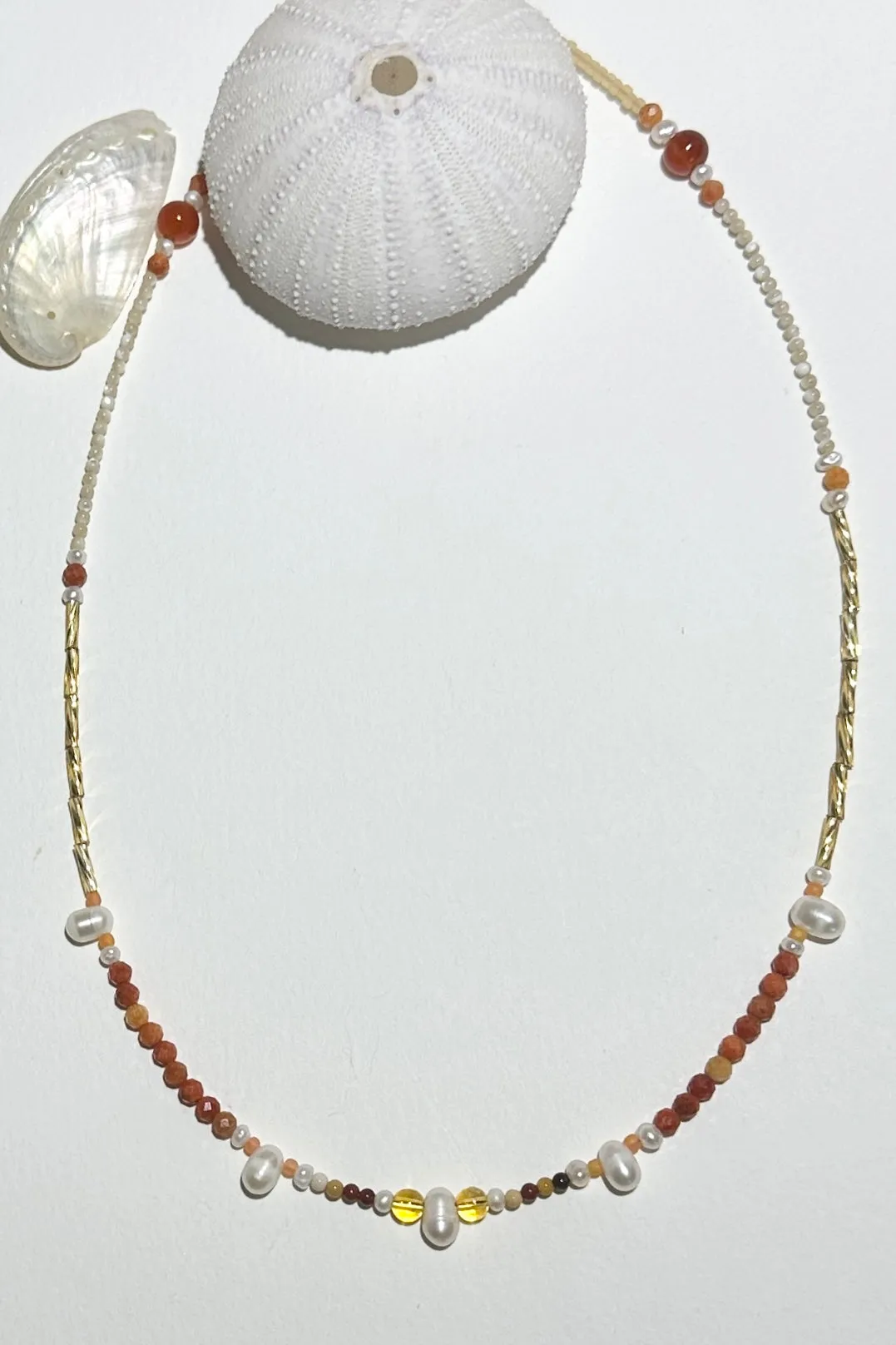 Necklace Pearl Cay Terra
