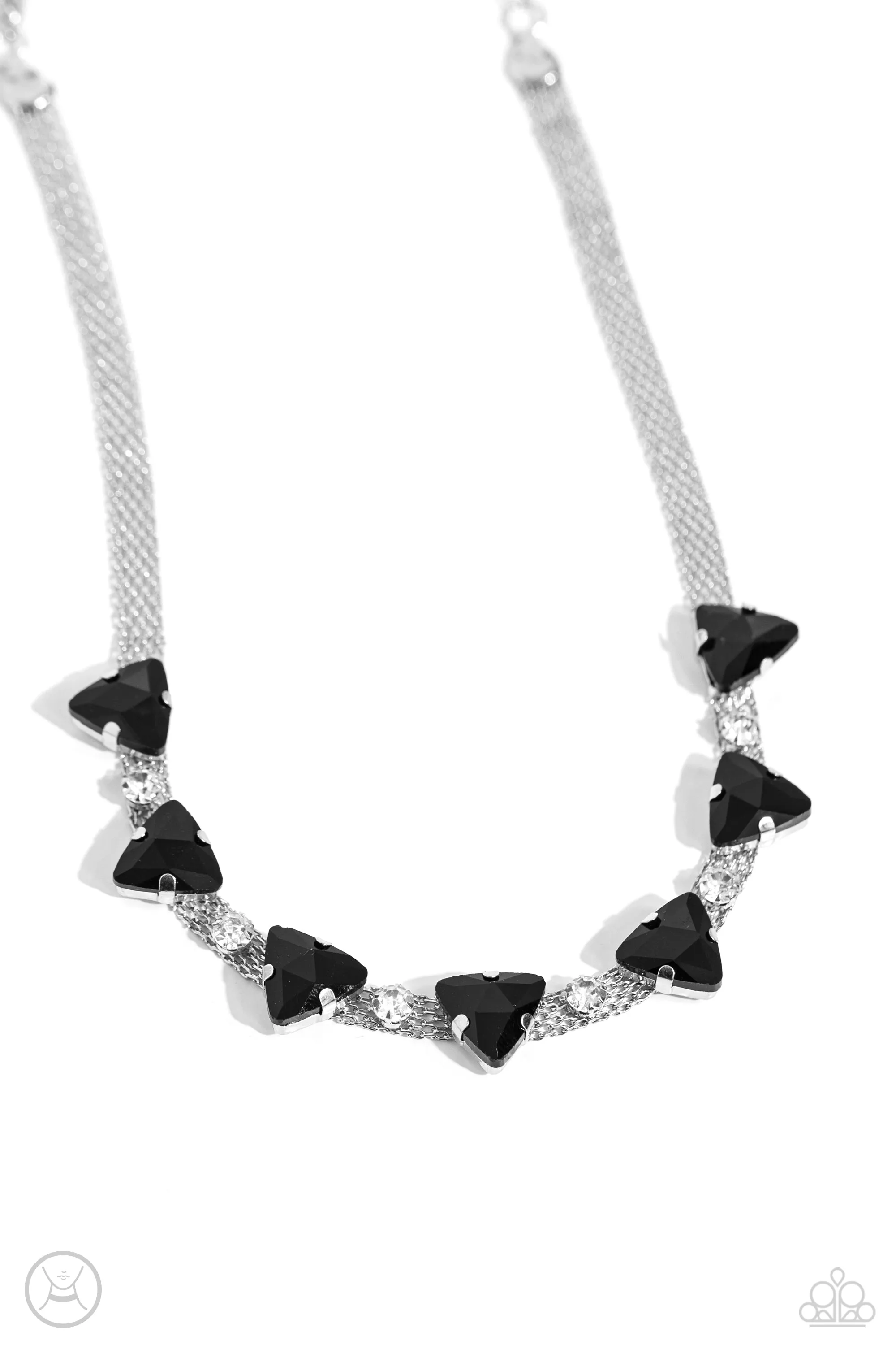 Necklaces Strands of Sass - Black