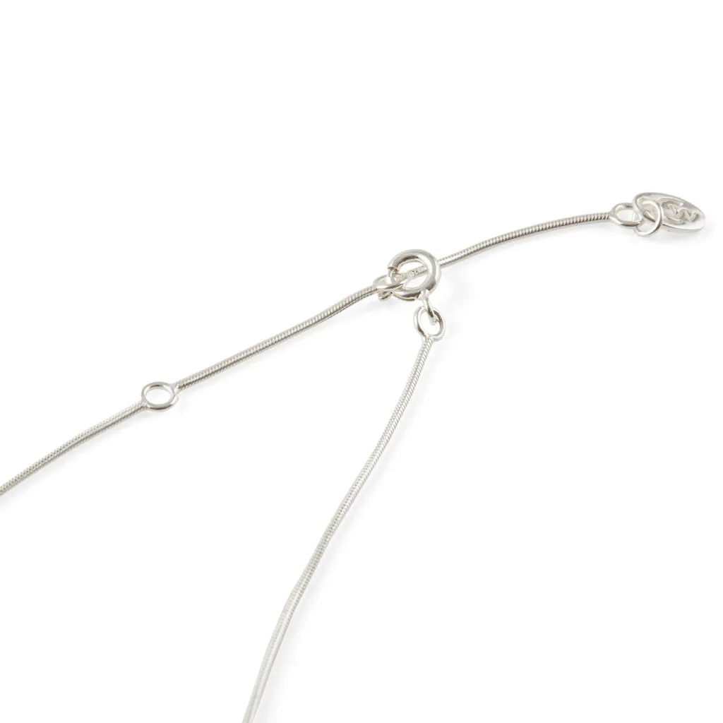 November Birthstone Charm Necklace - Citrine
