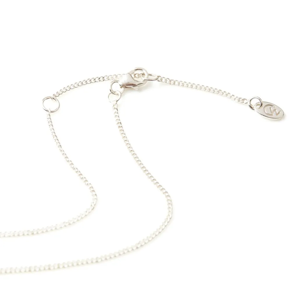 November Birthstone Charm Necklace - Citrine