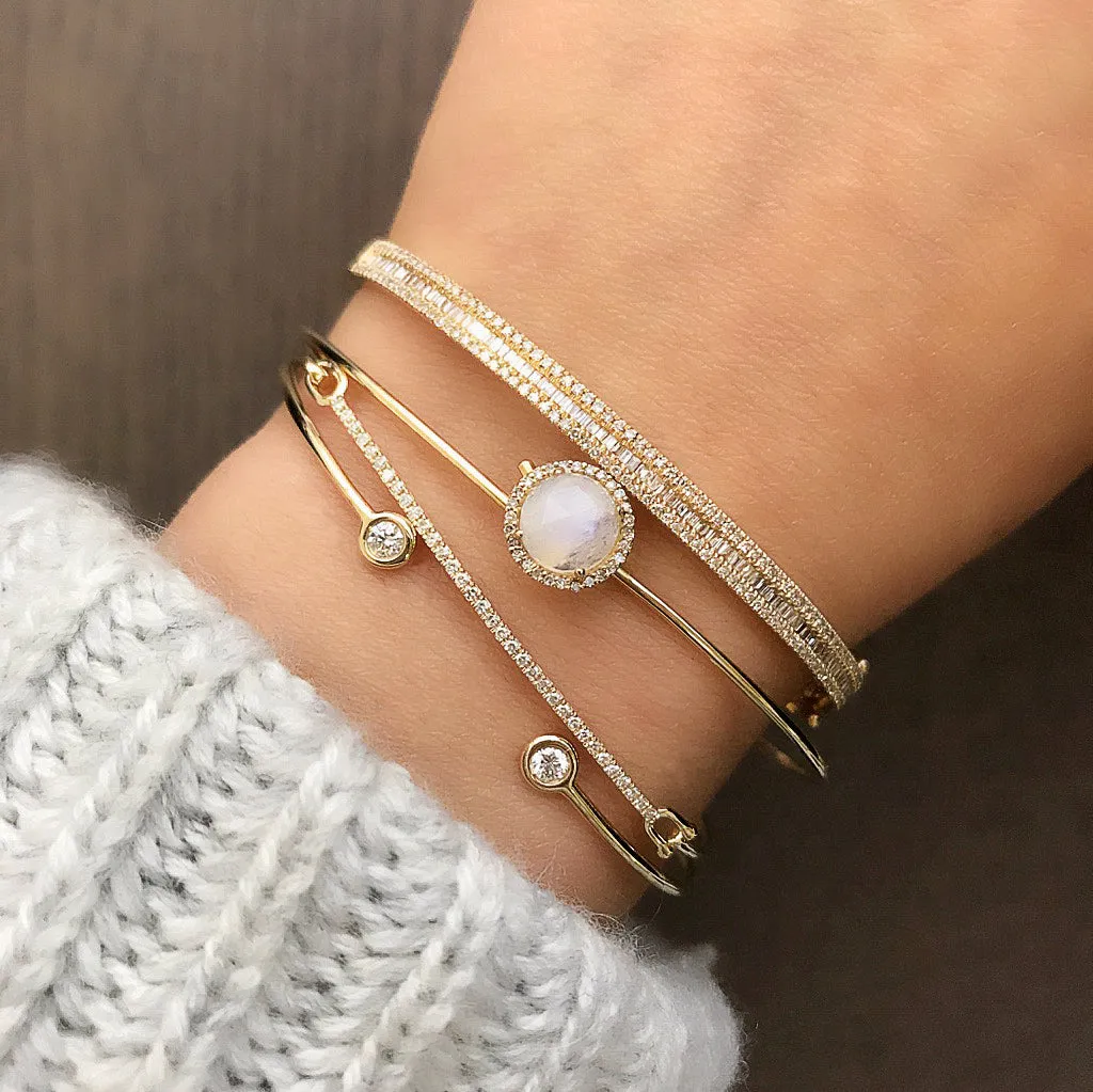 Open Bezel Cuff