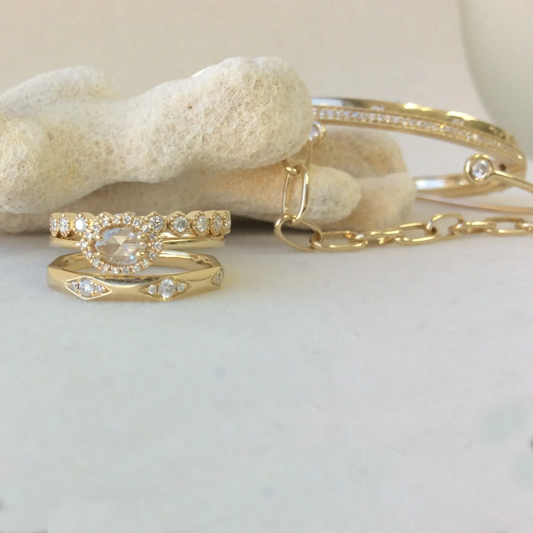 Open Bezel Cuff
