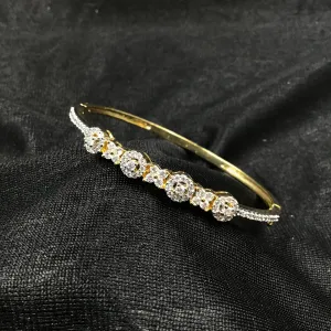 Openable Zircon/AD Bracelet 3240-11