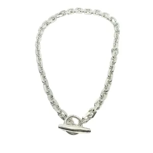 Rectangular Trace Choker Chunky T-bar