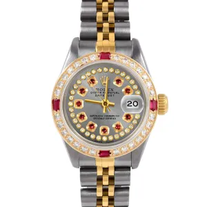 Rolex Datejust 26mm | 6917-TT-SLT-STRR-4RBY-JBL