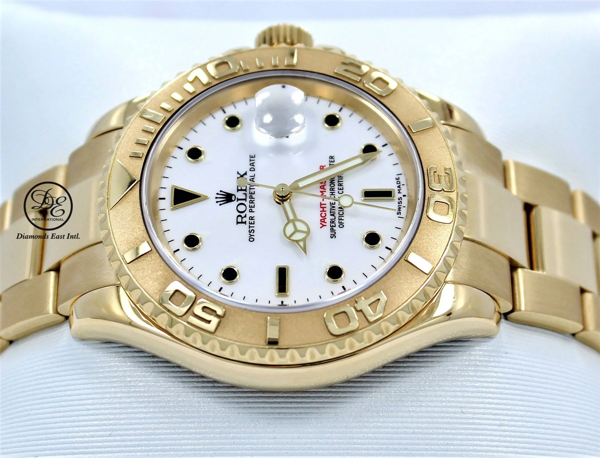 Rolex Yacht-Master 16628 40mm Oyster 18K Yellow Gold Date Watch *MINT CONDITION