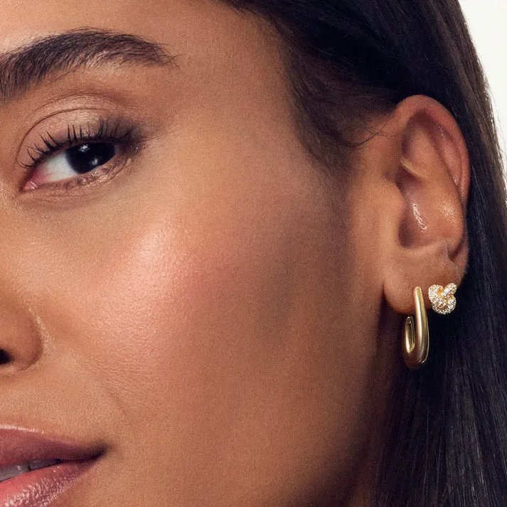 Sif Jakobs 18k Gold Plated Earrings Imperia Piccolo