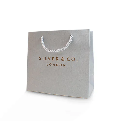 Silver & Co London Sterling Silver Cubic Zirconium Earrings
