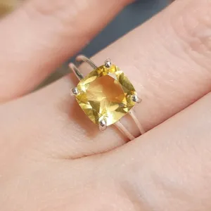 The Asher - Lab Brilliant Citrine