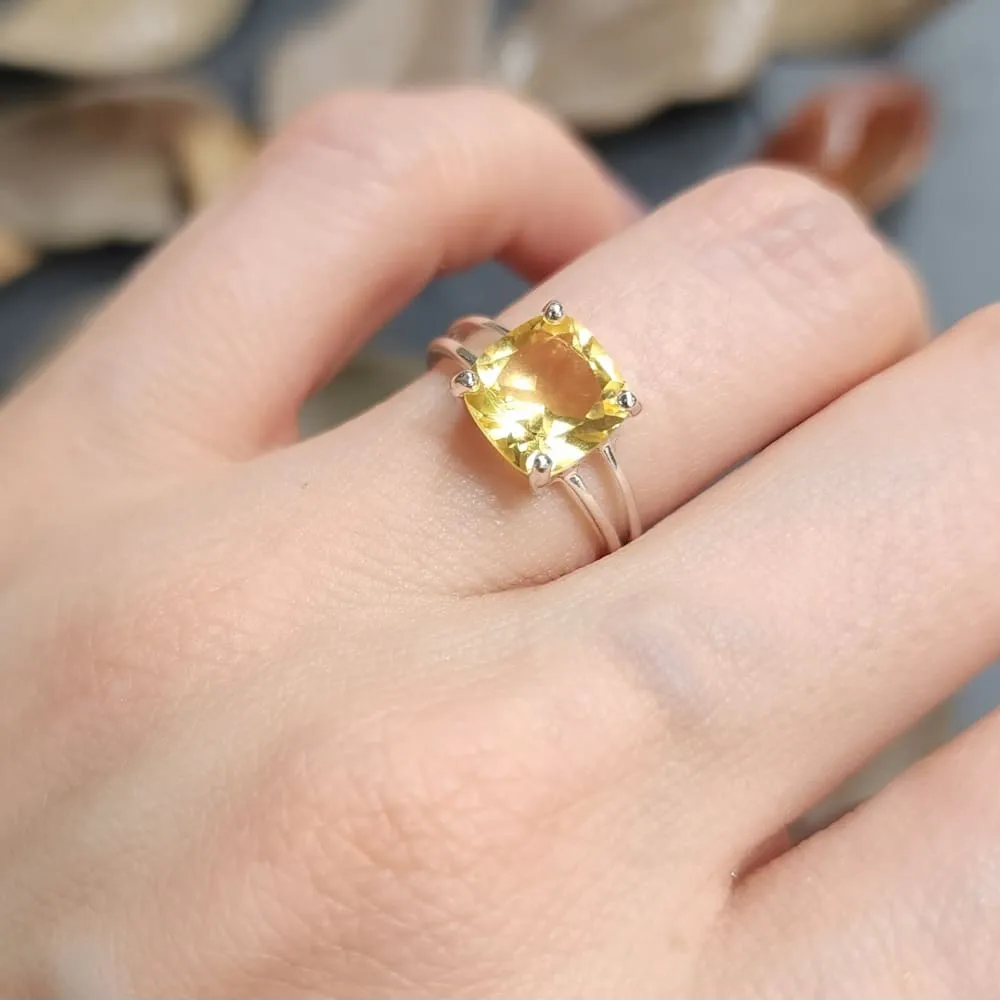 The Asher - Lab Brilliant Citrine
