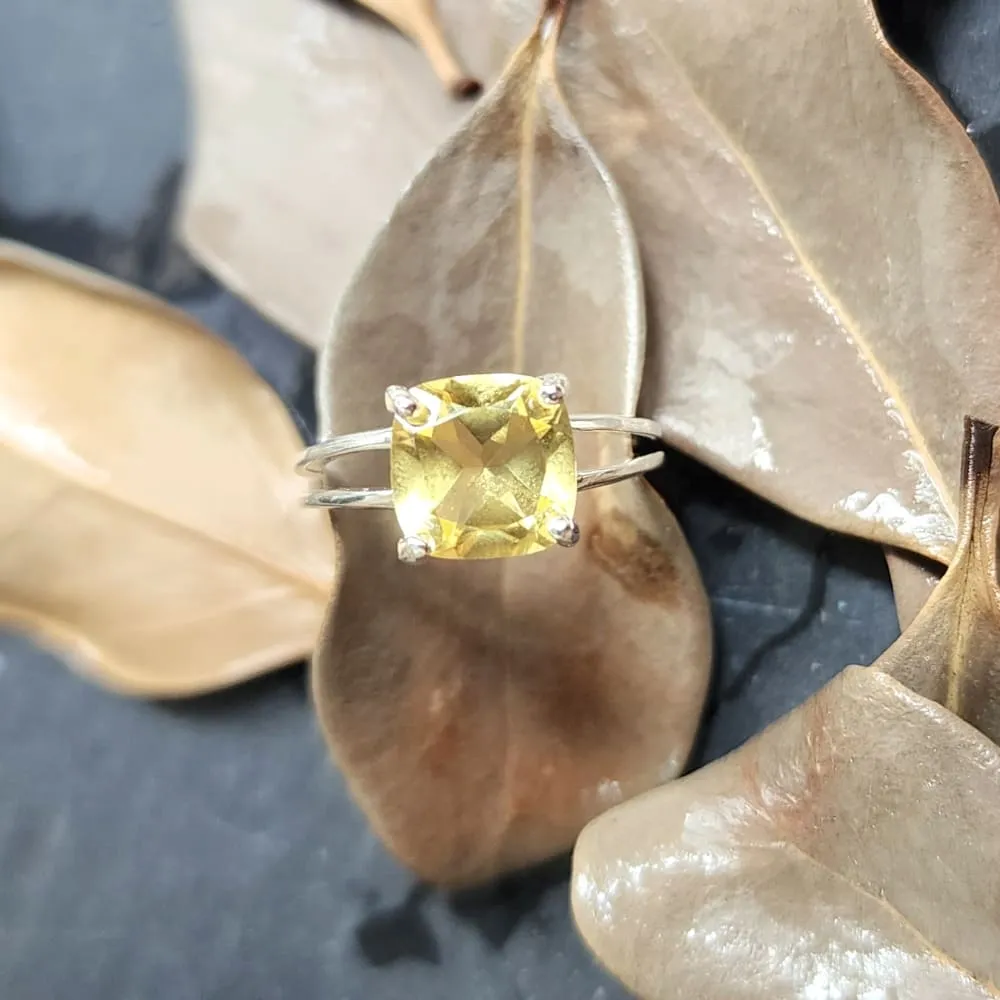 The Asher - Lab Brilliant Citrine