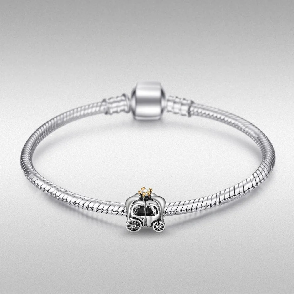 Vintage Car Beads 925 Sterling Silver